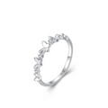 Sterling Silver Dainty Butterfly Ring