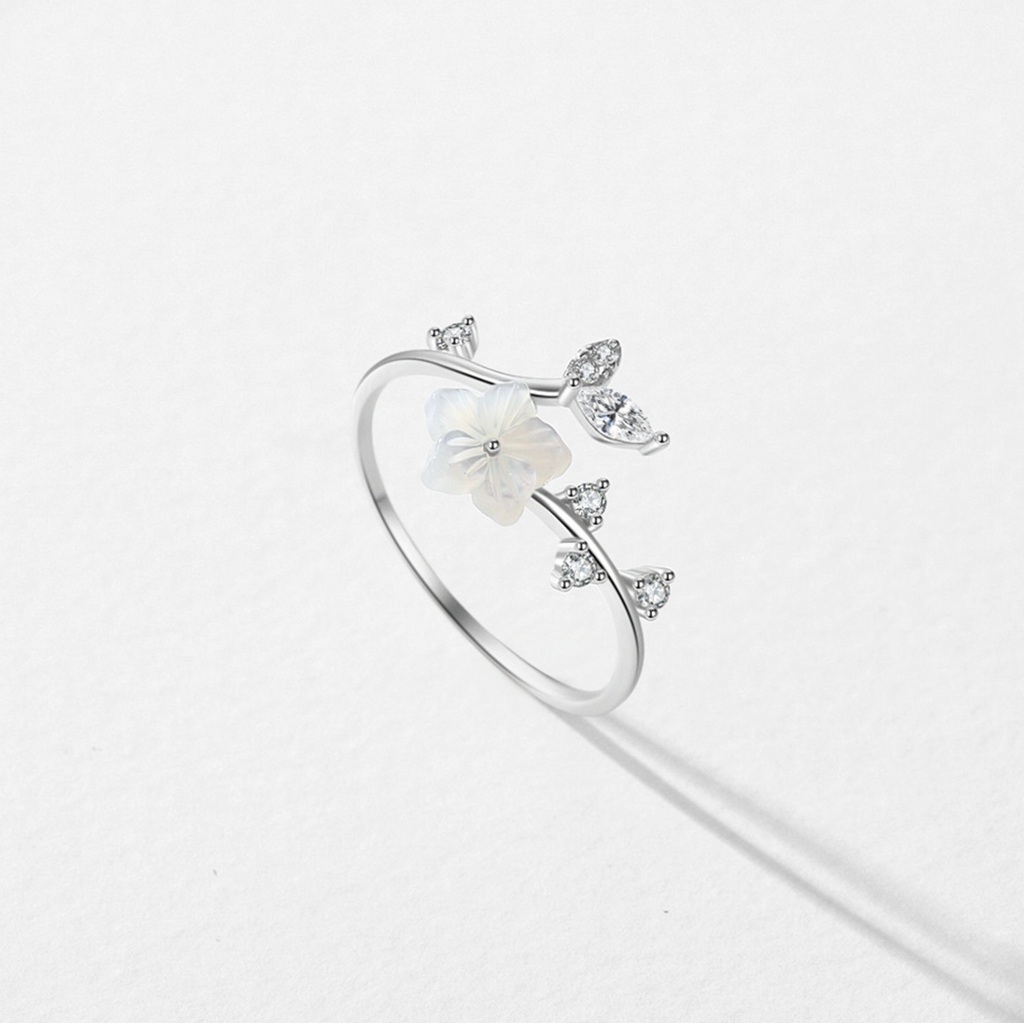 925 Sterling Silver Adjustable Open Ring
