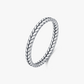 925 Sterling Silver Vintage Twist Ring